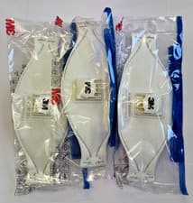 Image of 3M™ Aura™ Particulate Respirator White Dust Mask FFP3 9332+ (Various Pack QTY)