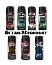 Image of Lynx Fine Fragrance Collection Premium Deodorant Bodyspray 150 ml all scents