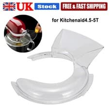 Image of Fit 4.5 & 5 QT Pour Shield for KitchenAid Stand Mixer, KN1PS, KSM500PS, KSM450