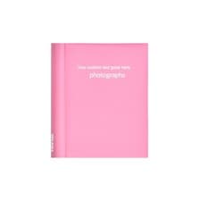 Image of Personalised Text Self Adhesive Spiral Ring Bound Photo Album 36 Sheets/72 Sides