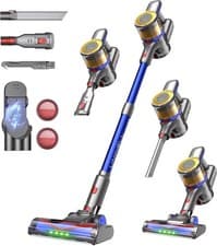 Image of 45000Pa Cordless Lightweight Vacuum Cleaner 450W 60Min Anti Tangle Pet Hair UV1