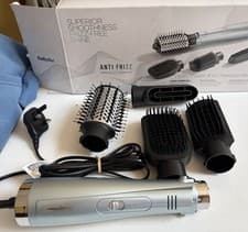Image of BaByliss Hydro-Fusion 1000W Brush Dryer - Black/Silver (2774U)