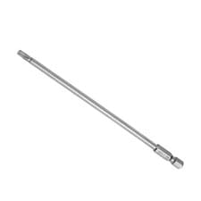 Image of T20 Torx Head Screwdriver Bit 6" L 1/4 " Hex Shank Steel Screw Driver 1-Piece