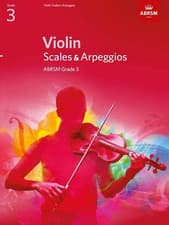 Image of Violin Scales & Arpeggios, ABRSM Grade 3: from 2012 (ABRSM Scales & Arpeggios)
