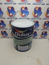 Image of Dulux Simply Refresh One Coat Matt Emulsion Paint Pure Brilliant White - 5L