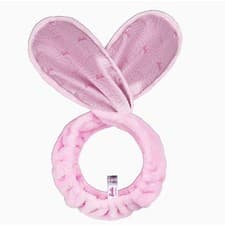 Image of GLOV Barbie Bunny Ears Headband Head Wrap Hair Tie for Skincare New in Box