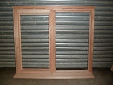 Image of Unglazed Windows Hardwood 1195mm x 1045mm 1x Side Opener LHH Window Jeld Wen