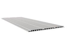 Image of SAMPLE Hollow Soffit Cladding 300mm x 10mm Hollow PVC Panel Triple Plank