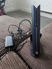 Image of Special Edition Dyson Corrale HS07 Hair Straighteners in Vinca Blue and Rose