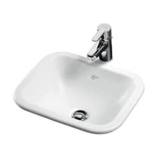 Image of Ideal Standard Concept Cube Countertop Basin 420mm Wide 0 Tap Hole