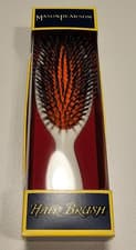 Image of Mason Pearson Ivory Pocket Hair Brush Bristle Nylon BN4 BNIB