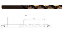 Image of 3.6mm JOBBER DRILL BIT HSS 2 FLUTED DIN338RN DORMER A001 3.6 P306