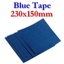 Image of 2x Blue Tape 230x150mm Strong Hold Heat Resistant CTC Dremel FlashForge Wanhao