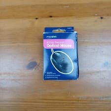 Image of Microtek 800dpi Precision Optical Mouse USB Wired Windows & Mac PC Laptop Black