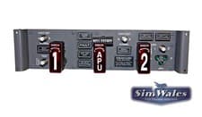 Image of Boeing 737 (Style) working replica Fire Panel for Flight Simulation - Brand New