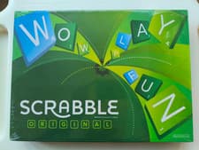 Image of Scrabble Original Board Game 2–4 Players New Sealed
