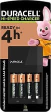 Image of Duracell 4 hours Battery Charger with 2 AA and 2 AAA + 4 batteries