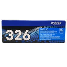 Image of Brother TN326C Cyan Toner Cartridge Genuine Original HL DCP MFC 326 Blue Printer