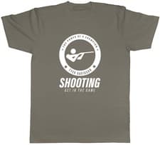 Image of Personalised The Power Of A Champion Shooting Sport Mens Unisex T-Shirt Tee Gift