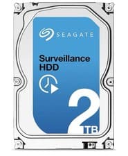 Image of Seagate ST2000VX003 Surveillance 2 TB Internal Hard Drive - Black