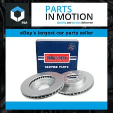Image of 2x Brake Discs Pair Vented Front 294mm BBD4681 Borg & Beck Set 4144109000 New