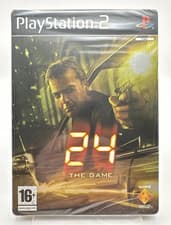 Image of PS2 24 The Game Limited Edition Steelcase, UK Pal, Brand New & Factory Sealed