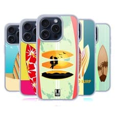 Image of HEAD CASE DESIGNS SURFBOARDS SOFT GEL CASE FOR APPLE iPHONE PHONES