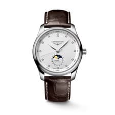 Image of Longines Master Collection Automatic Moonphase 40mm Silver Dial Watch L29094773