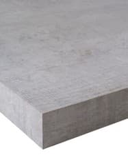 Image of 40mm Wood Stone Grey Stone Effect Laminate Kitchen Square Edge Worktop - Upstand