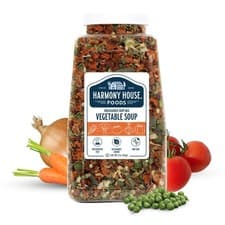 Image of Harmony House Premium Vegetable Soup Mix - Dehydrated Vegetables for Cooking,...