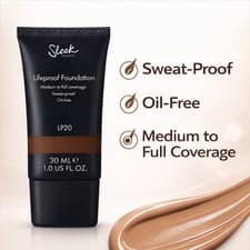 Image of SLEEK LIQUID LIFEPROOF FOUNDATION OIL FREE *SWEAT PROOF* * LP20