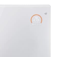 Image of Baridi Electric Glass Panel Heater 1000W Wi-Fi Enabled White DH136