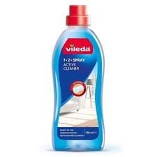 Image of Vileda 1-2 Spray Mop System 750ml Liquid Cleaner Ready to Use Streak Free