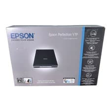 Image of Epson Perfection V19 Color Photo and Document Ultra Compact Scanner 4800dpi