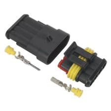 Image of 1x Sealey Superseal Male & Female Connector 4-Way - SSC4MF