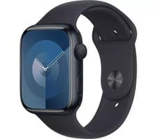 Image of Apple Watch Series 9 A2980 45mm Smartwatch Wi-Fi Midnight Aluminium Black Band
