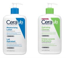 Image of CeraVe Hydrating Cleanser & Moisturising Lotion Normal to Dry Skin DOU | 473ml