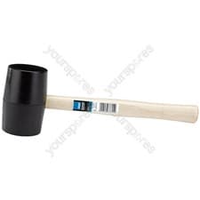 Image of Draper Hardwood Shaft Rubber Mallet, 800g/28oz