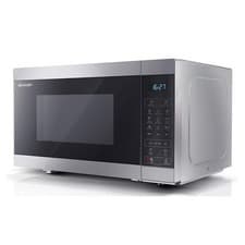 Image of Sharp YC-MG81U-S 28L 900W Microwave with 1100W Grill, Perfect Condition - Silver