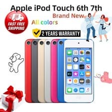 Image of Apple Ipod Touch 7th Generation 6th Gen 256GB 128GB Mp3 Music Games Player Lot
