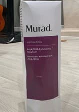 Image of Murad Hydration AHA / BHA Exfoliating Cleanser 148ml new, sealed & boxed