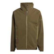 Image of Adidas Terrex C My Shelter Jacket Dark GREEN Size M Rain Ready BNWT RRP £199.99