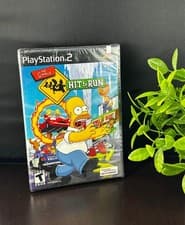 Image of BRAND NEW SEALED “The Simpsons: Hit & Run” PlayStation 2 PS2, 2003 Black Label