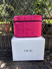 Image of Miss Dior Pink Makeup Pouch Case Vanity Just In 2025 Limited Edition