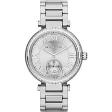 Image of Michael Kors Silver Watch - Sale Price - RRP £249
