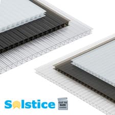 Image of Polycarbonate Roofing Sheets 10mm & 16mm | Clear, Bronze and Opal | Cut To Size