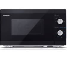 Image of SHARP YC-MS01U-B Solo Microwave - Black
