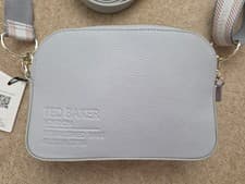 Image of Ted Baker Branded Webbing Camera Bag Women's Bag Dailiah Grey / Pink crossbody