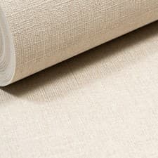 Image of Plain Beige Shimmer Wallpaper Linen Effect Textured Slightly Imperfect Vinyl