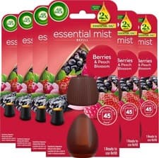 Image of Airwick Essential Mist Refills - Berries & Peach Blossom - 20ml - Pack of 6